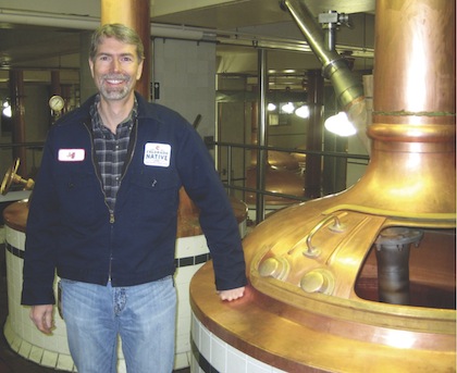Jeff Cornell, head brewer at AC Golden Brewing Co.