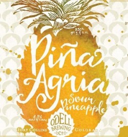 Odell Brewing Pina Agria Sour Pineapple