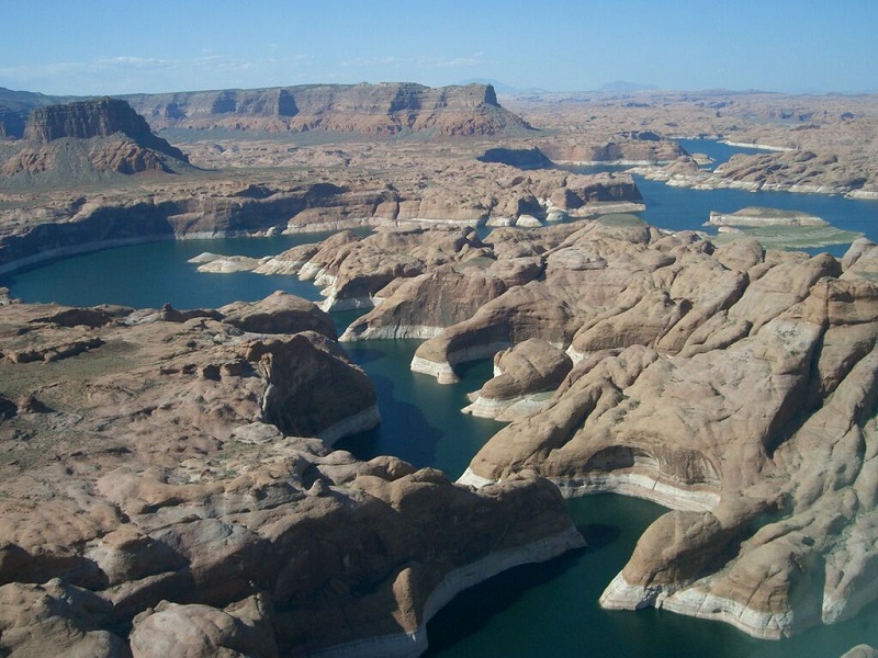 Lake Powell, a reservoir on the Colorado River