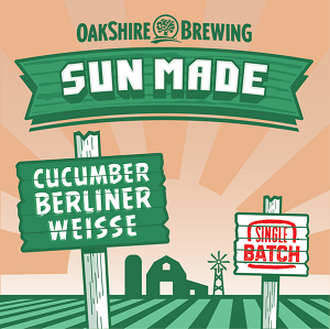 Oakshire Brewing Sun Made Cucumber Berliner Weisse