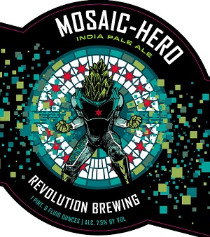 Revolution Brewing Mosaic Hero IPA