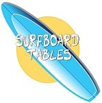 Surfboard Tables