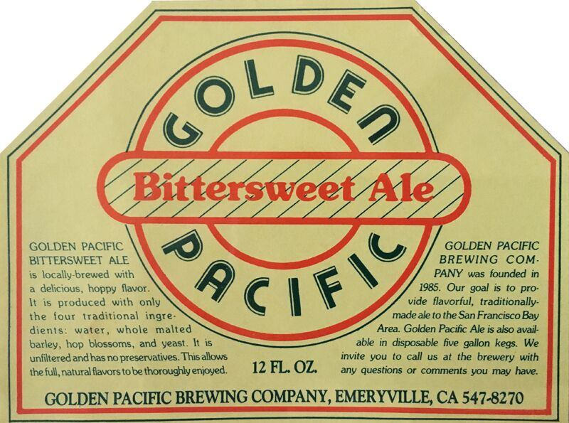 Golden Pacific Bittersweet Ale