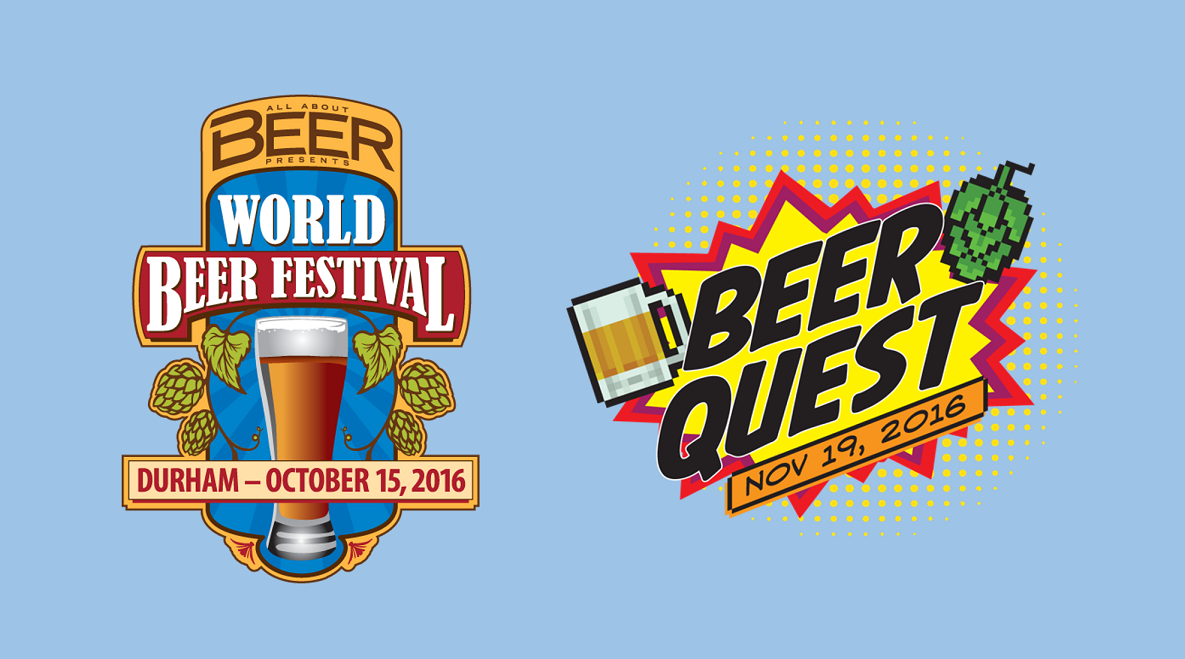 Beer Quest and World Beer Festival Durham Blue